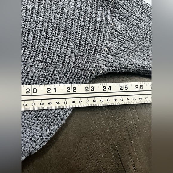 DEBUT cropped Sweater Large Color Blocked Neutral Pullover Casual - Picture 6 of 9